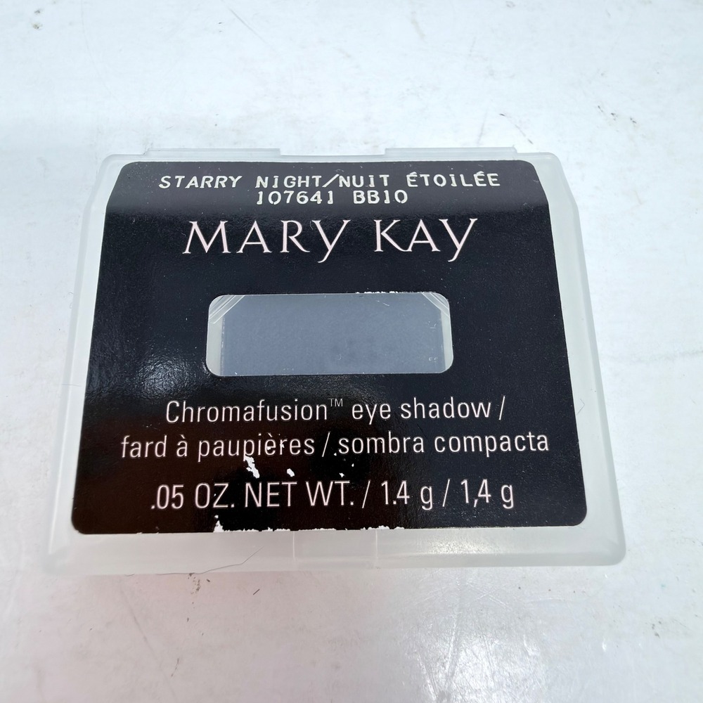 Mary Kay Chromafusion Eye Shadow Starry Night 107641 .05 oz Shimmer Single Blue